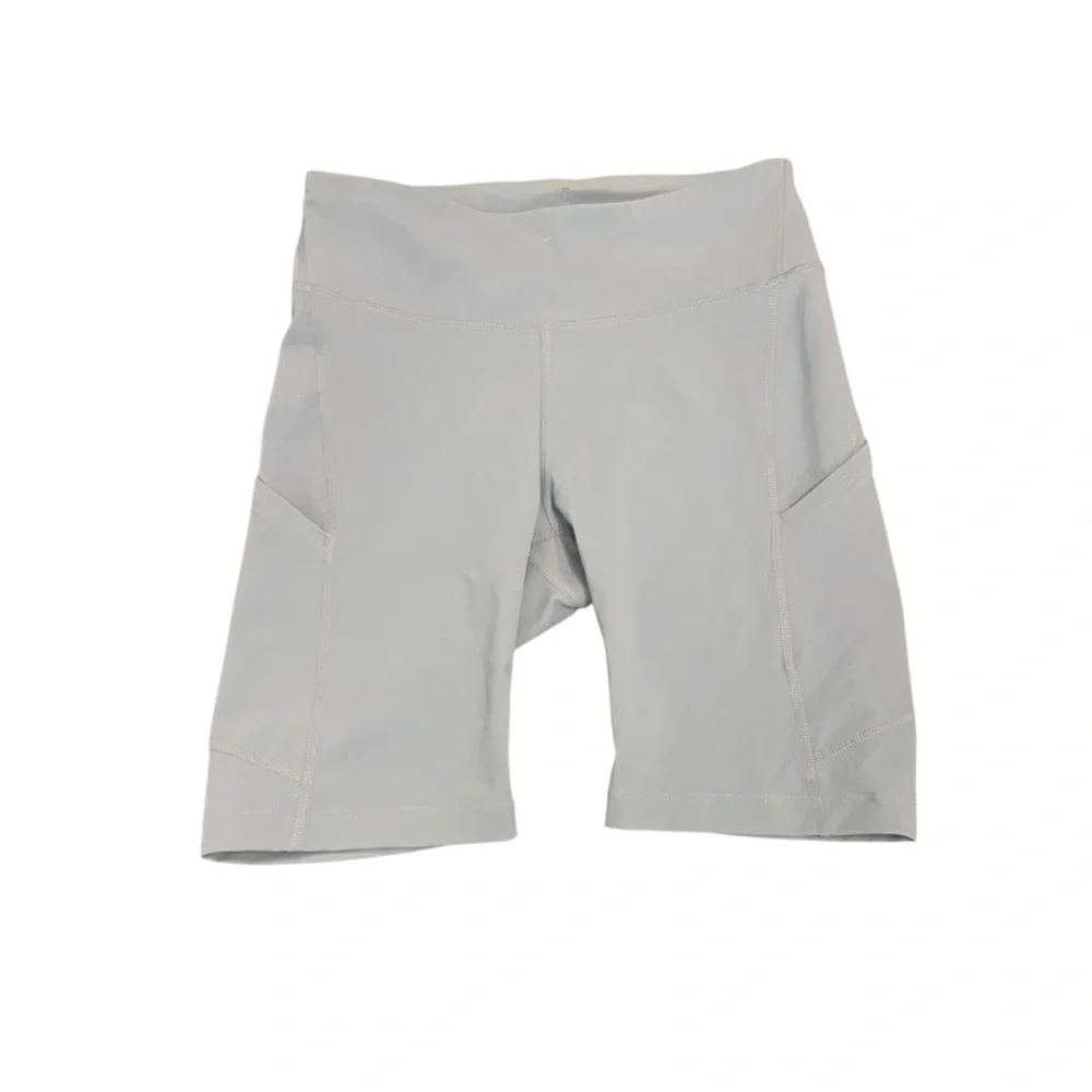 Outdoor Voices Light Gray‎ Warmup Bike Shorts Size Small Activewear Athleisure